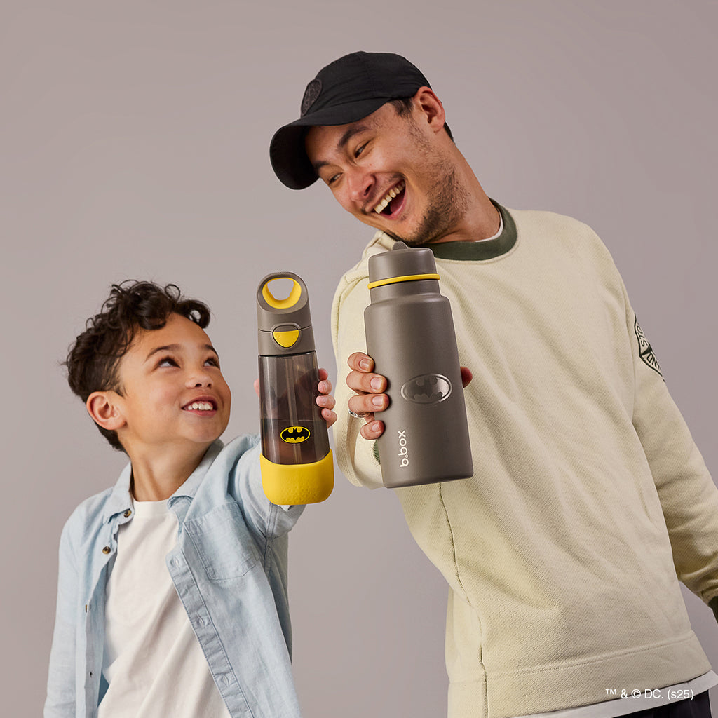 botella térmica con boquilla plegable y asa 1 litro – Batman