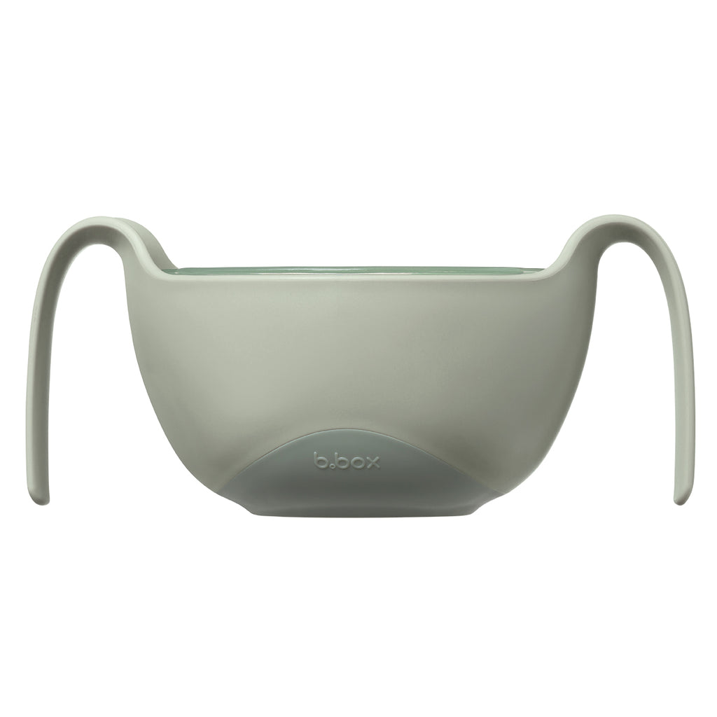 dispensador merienda 3 en 1 Sip + Snack - sage