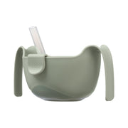 dispensador merienda 3 en 1 Sip + Snack - sage