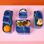 silicone bento tray | lunchbox - ocean