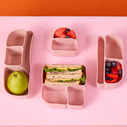silicone bento tray | lunchbox - berry