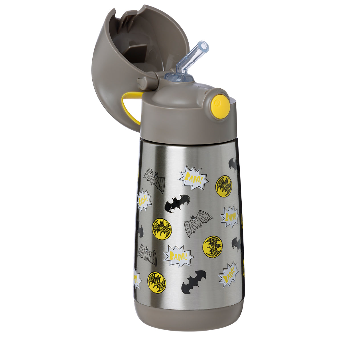 botella térmica con pajita 350ml - Batman