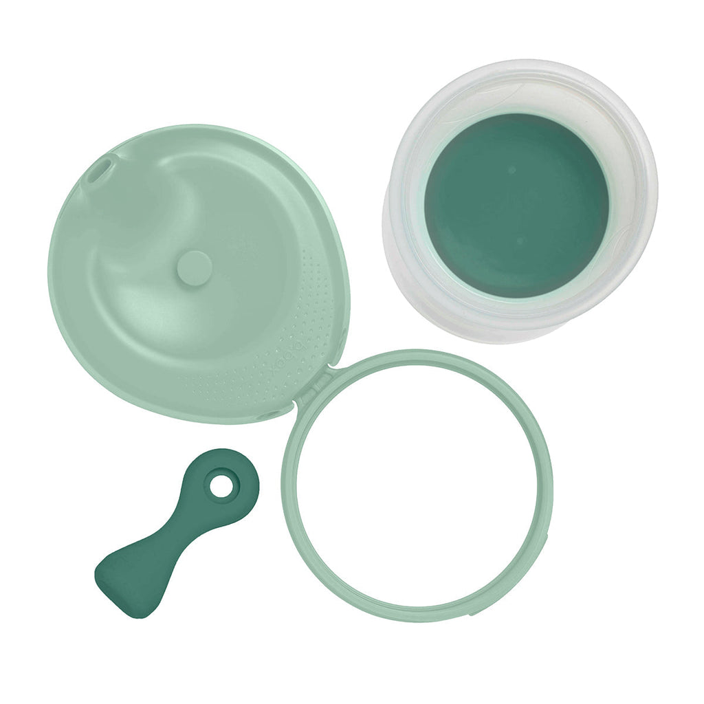 dispensador para purés reutilizable Fill + Feed – sage