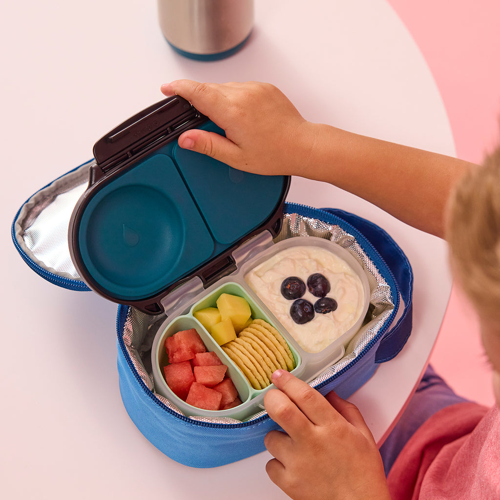 silicone bento buddy | snackbox  - forest