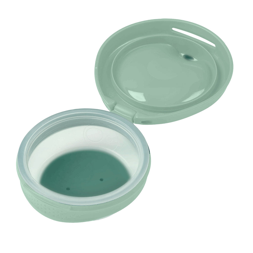 dispensador para purés reutilizable Fill + Feed – sage