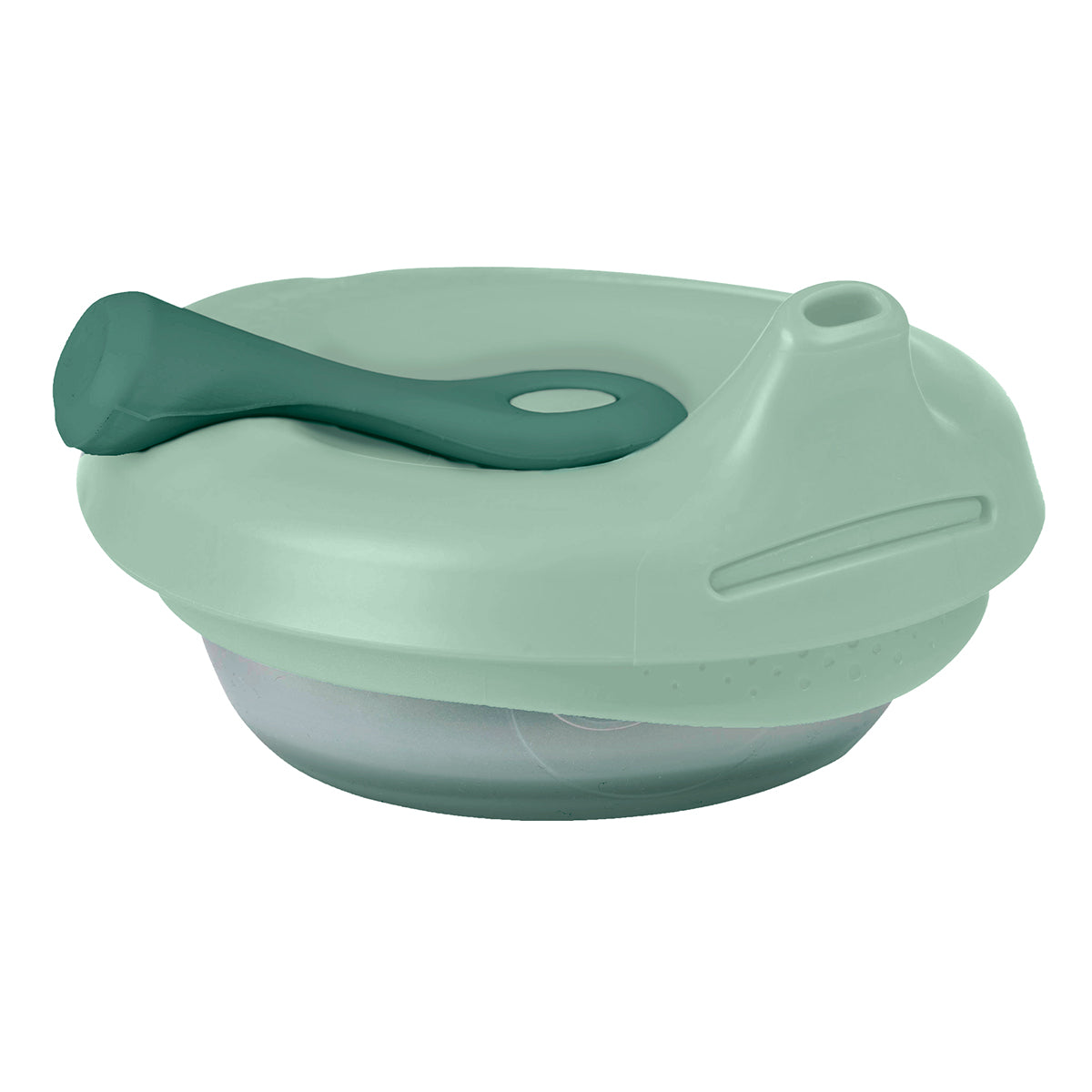 dispensador para purés reutilizable Fill + Feed – sage
