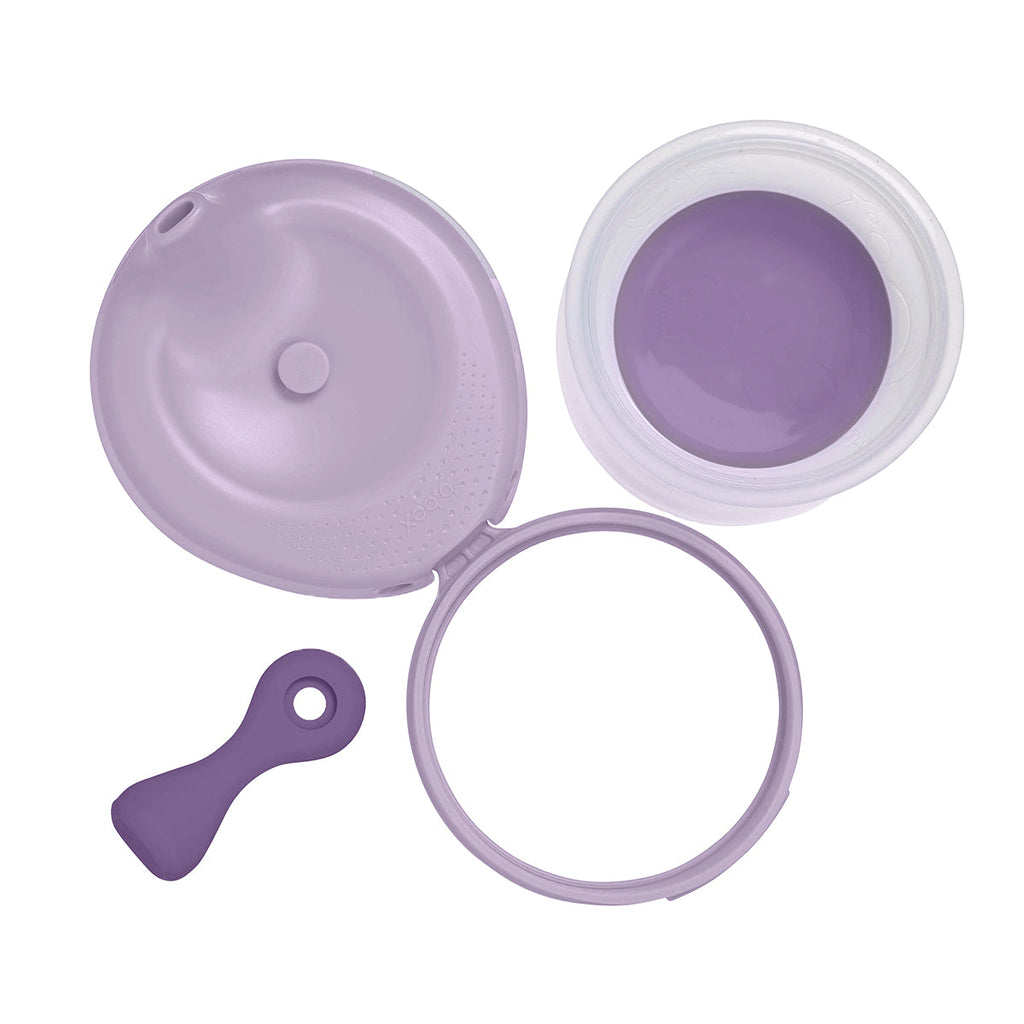 dispensador para purés reutilizable Fill + Feed - peony