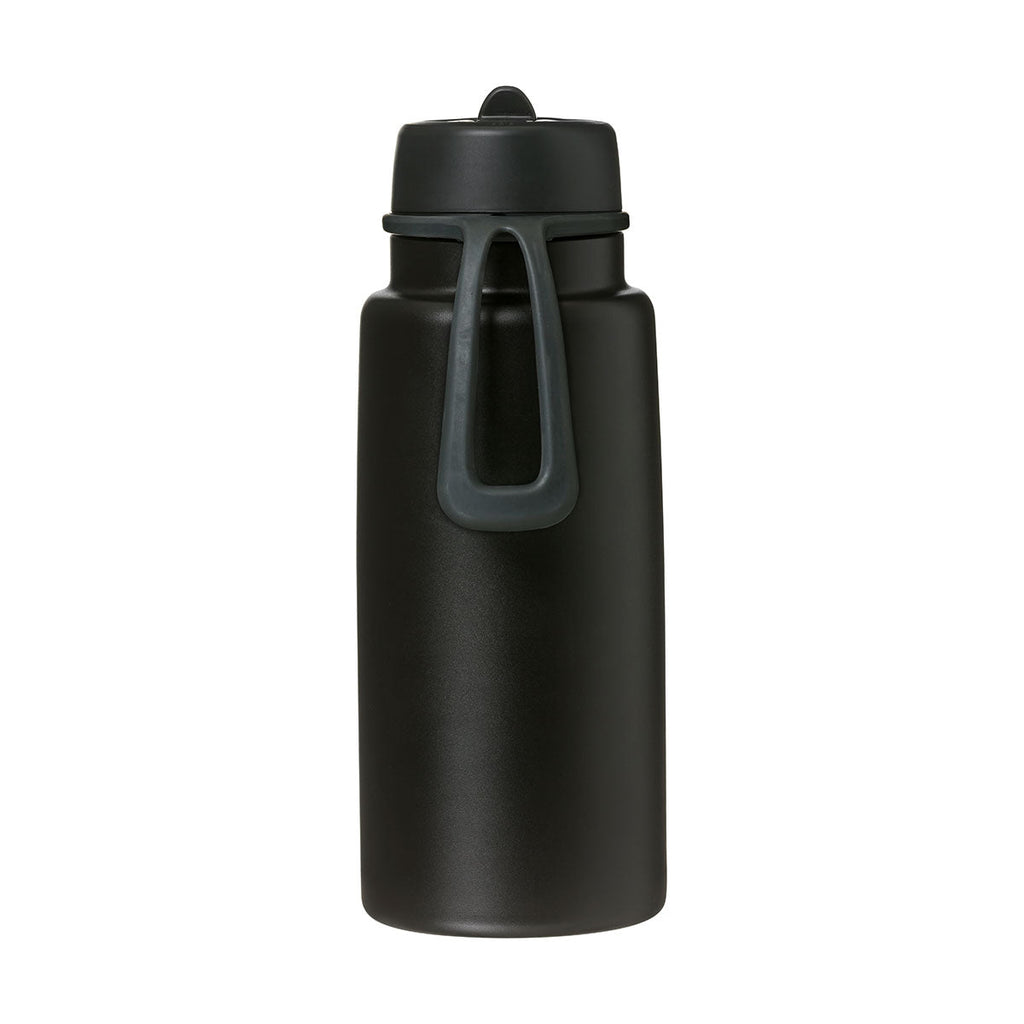 botella térmica con boquilla plegable y asa 1 litro – deep space