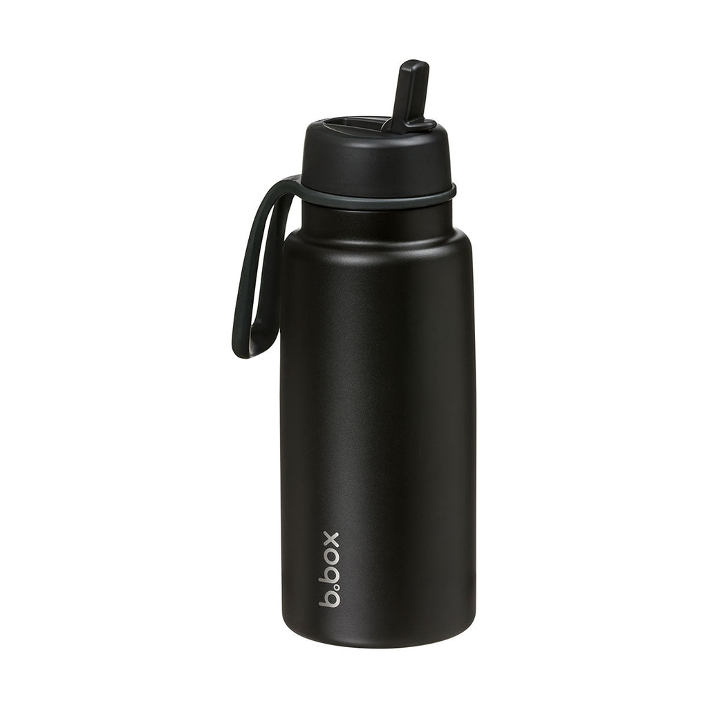 botella térmica con boquilla plegable y asa 1 litro – deep space