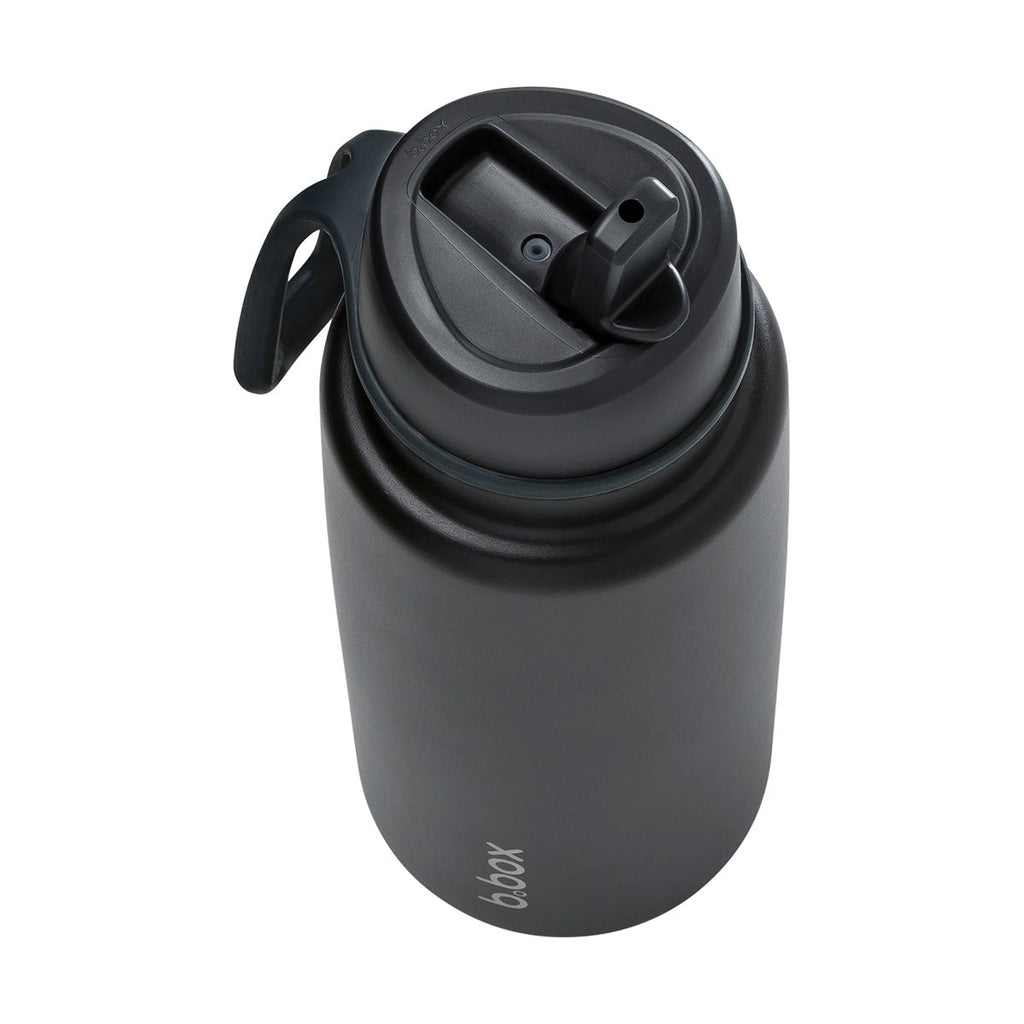 botella térmica con boquilla plegable y asa 1 litro – deep space