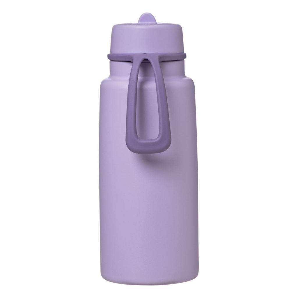 botella térmica con boquilla plegable y asa 1 litro – lilac love