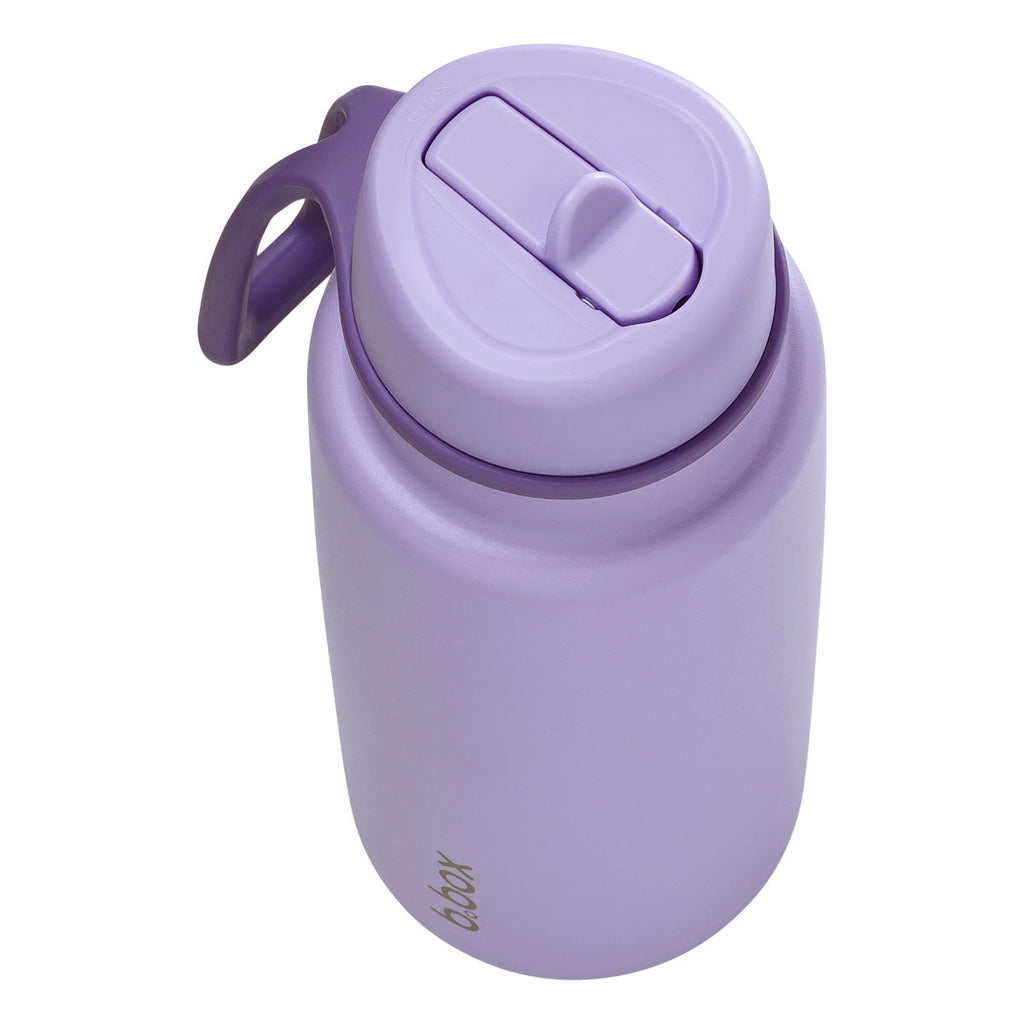 botella térmica con boquilla plegable y asa 1 litro – lilac love