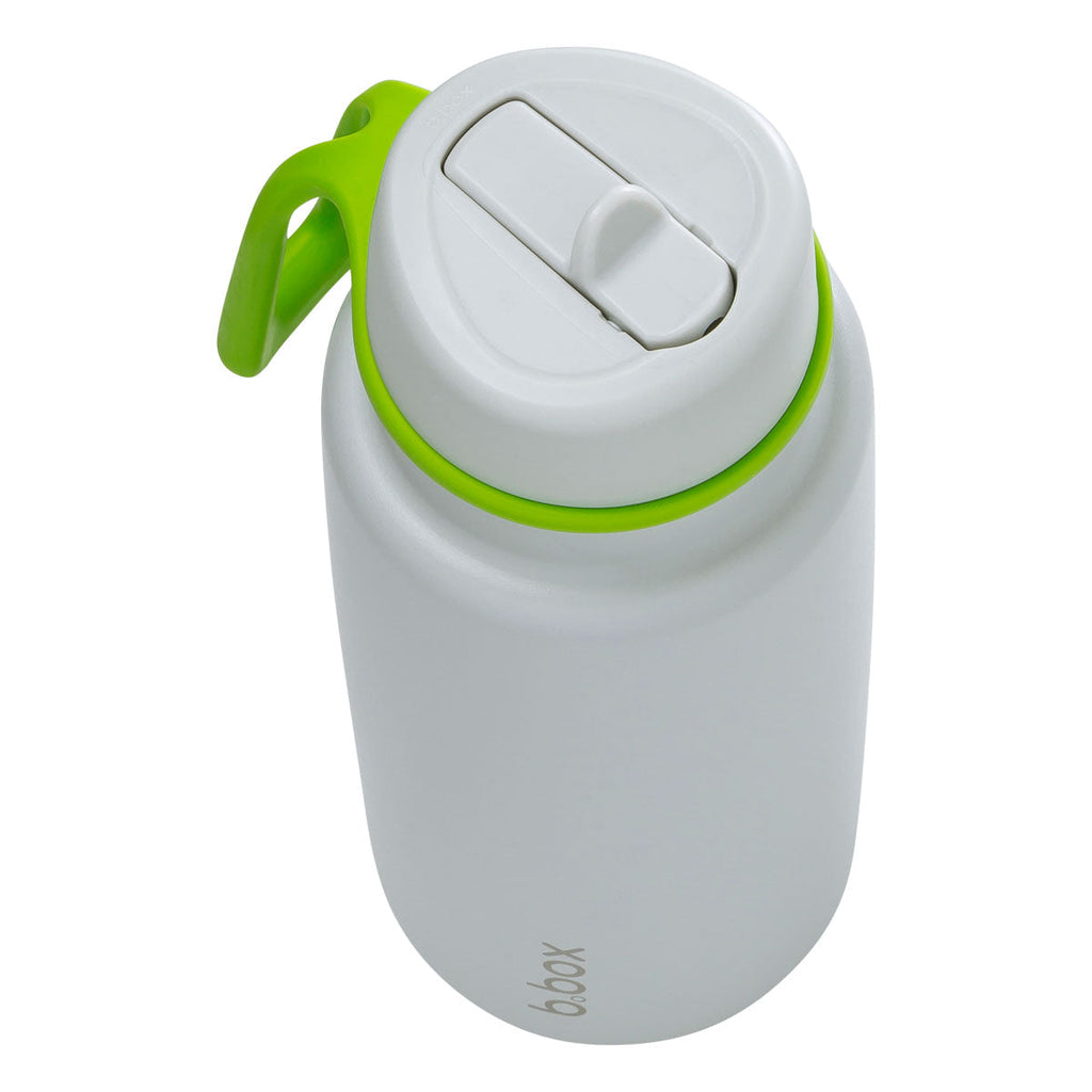 botella térmica con boquilla plegable y asa 1 litro – lime time