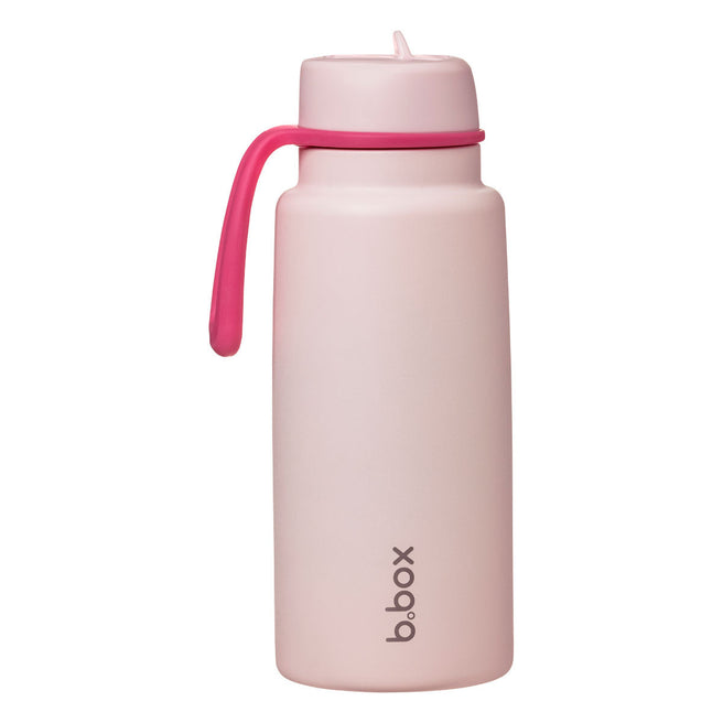 botella térmica con boquilla plegable y asa 1 litro – pink paradise