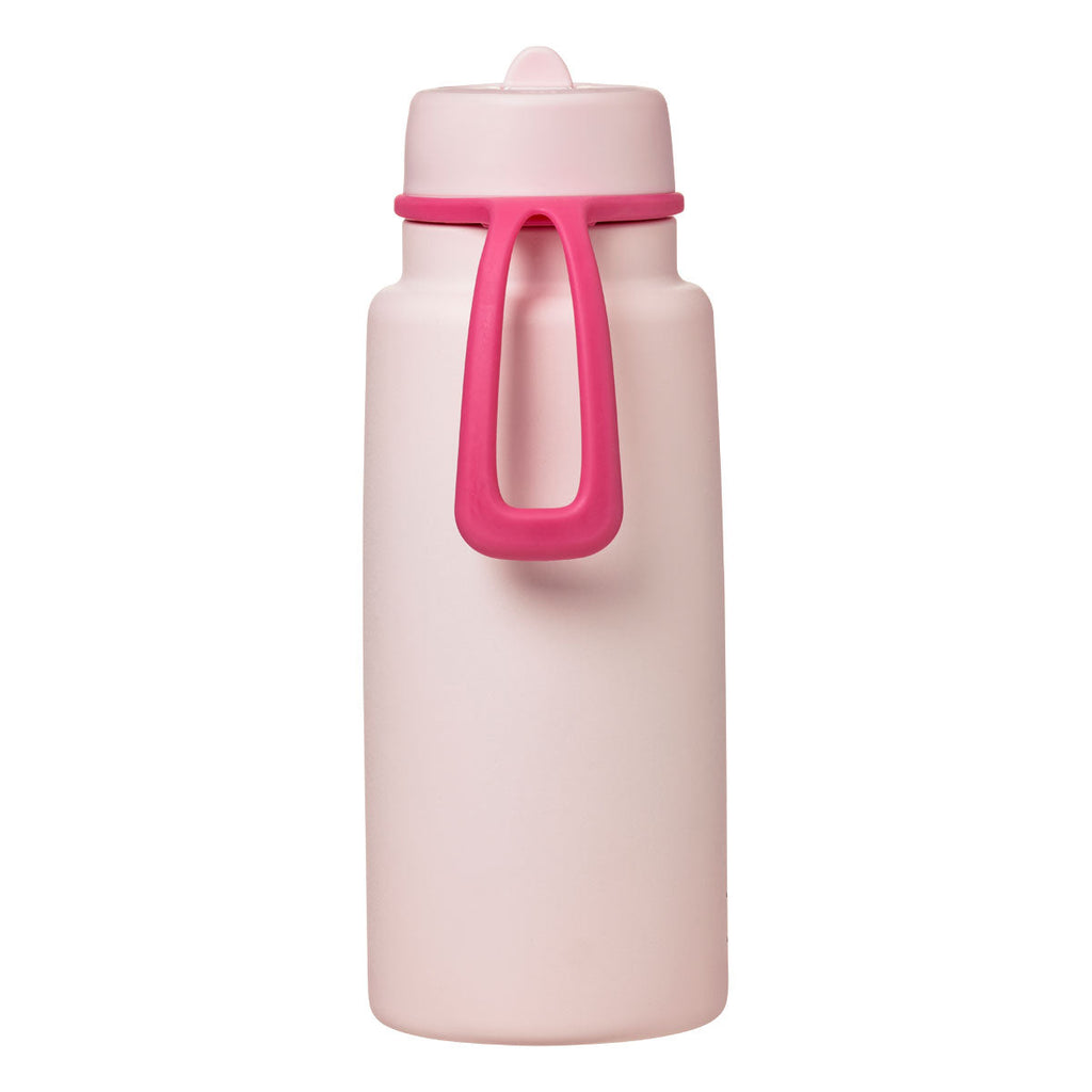 botella térmica con boquilla plegable y asa 1 litro – pink paradise