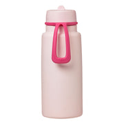 botella térmica con boquilla plegable y asa 1 litro – pink paradise