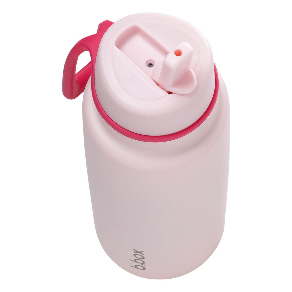 botella térmica con boquilla plegable y asa 1 litro – pink paradise