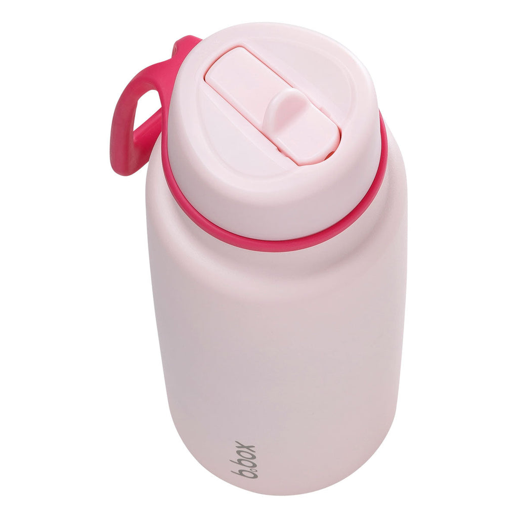 botella térmica con boquilla plegable y asa 1 litro – pink paradise