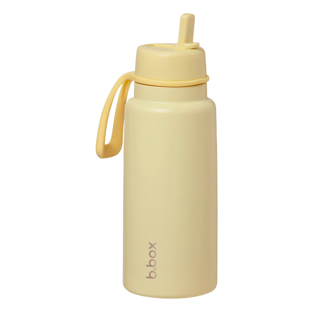botella térmica con boquilla plegable y asa 1 litro – lemon twist