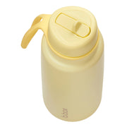 botella térmica con boquilla plegable y asa 1 litro – lemon twist