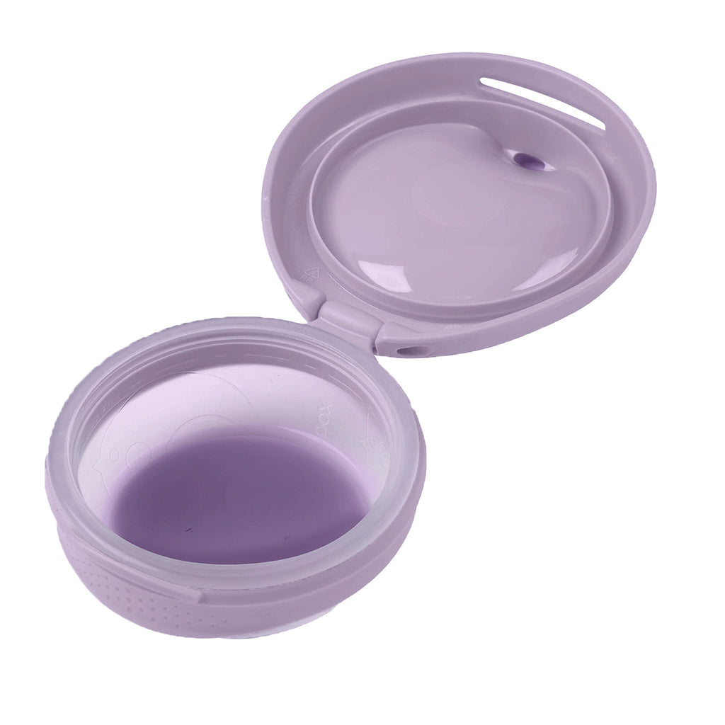 dispensador para purés reutilizable Fill + Feed - peony