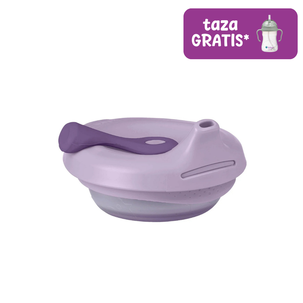 dispensador para purés reutilizable Fill + Feed - peony