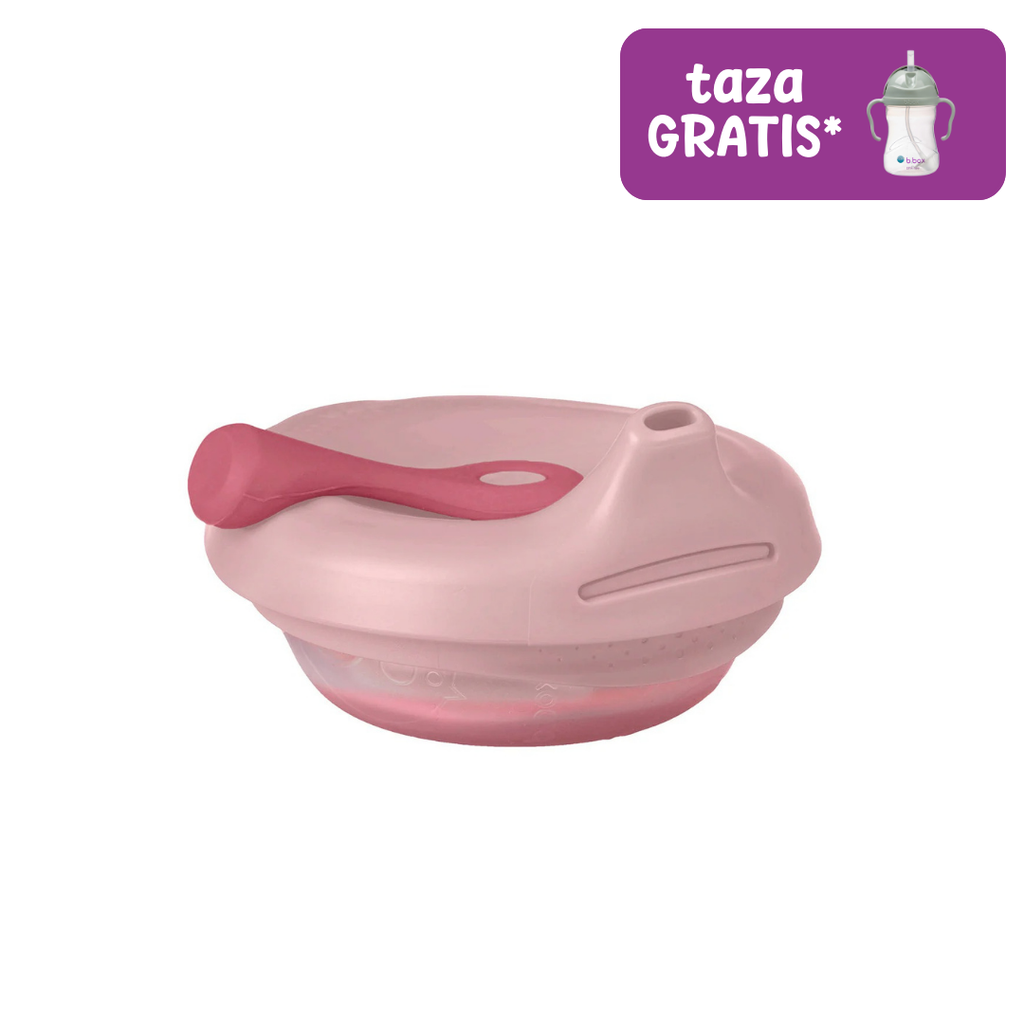 dispensador para purés reutilizable Fill + Feed – blush