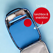 bolsa térmica flexible para el almuerzo - deep blue