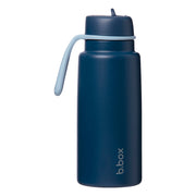 botella térmica con boquilla plegable y asa 1 litro – midnight