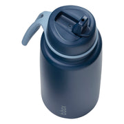 botella térmica con boquilla plegable y asa 1 litro – midnight