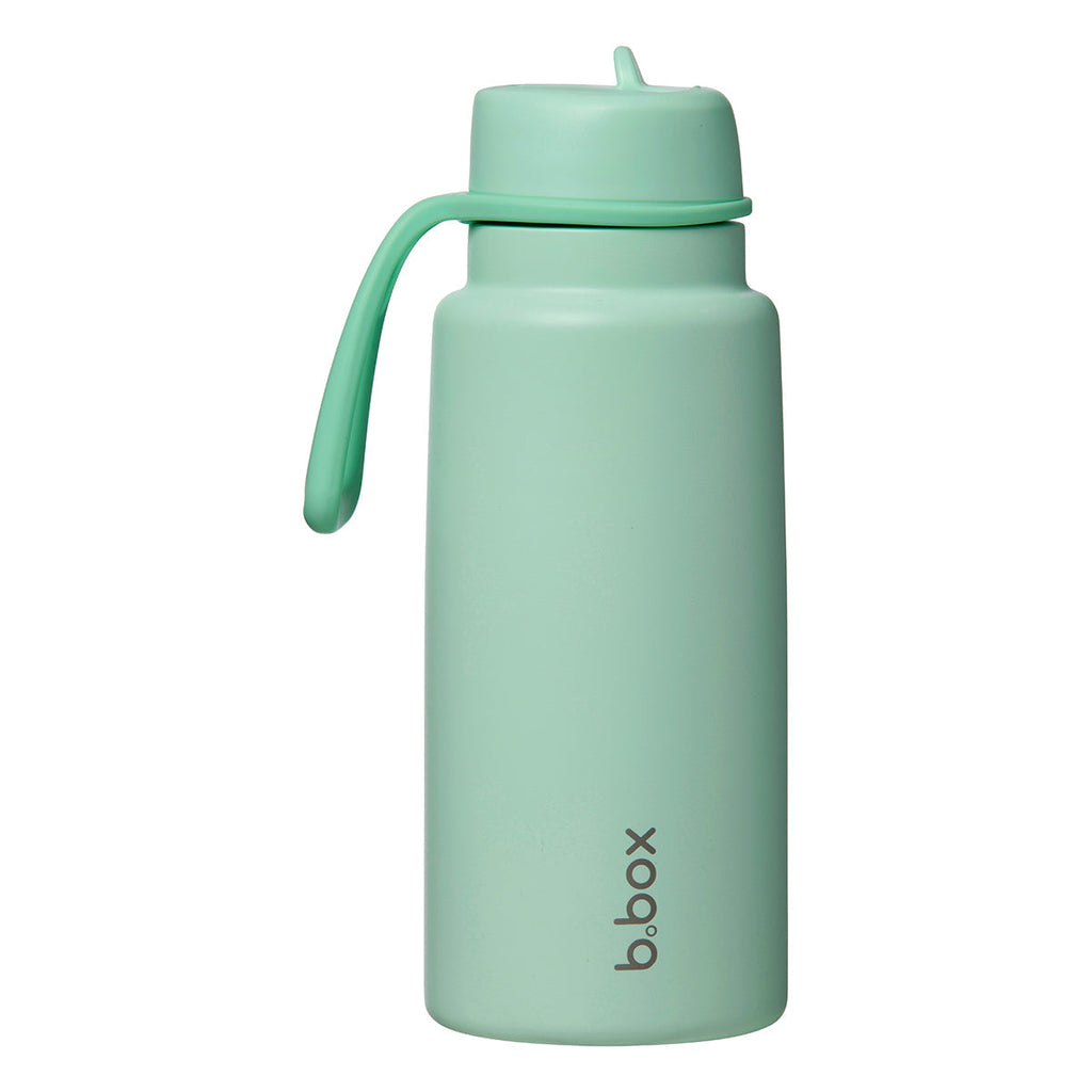 botella térmica con boquilla plegable y asa 1 litro – spearmint