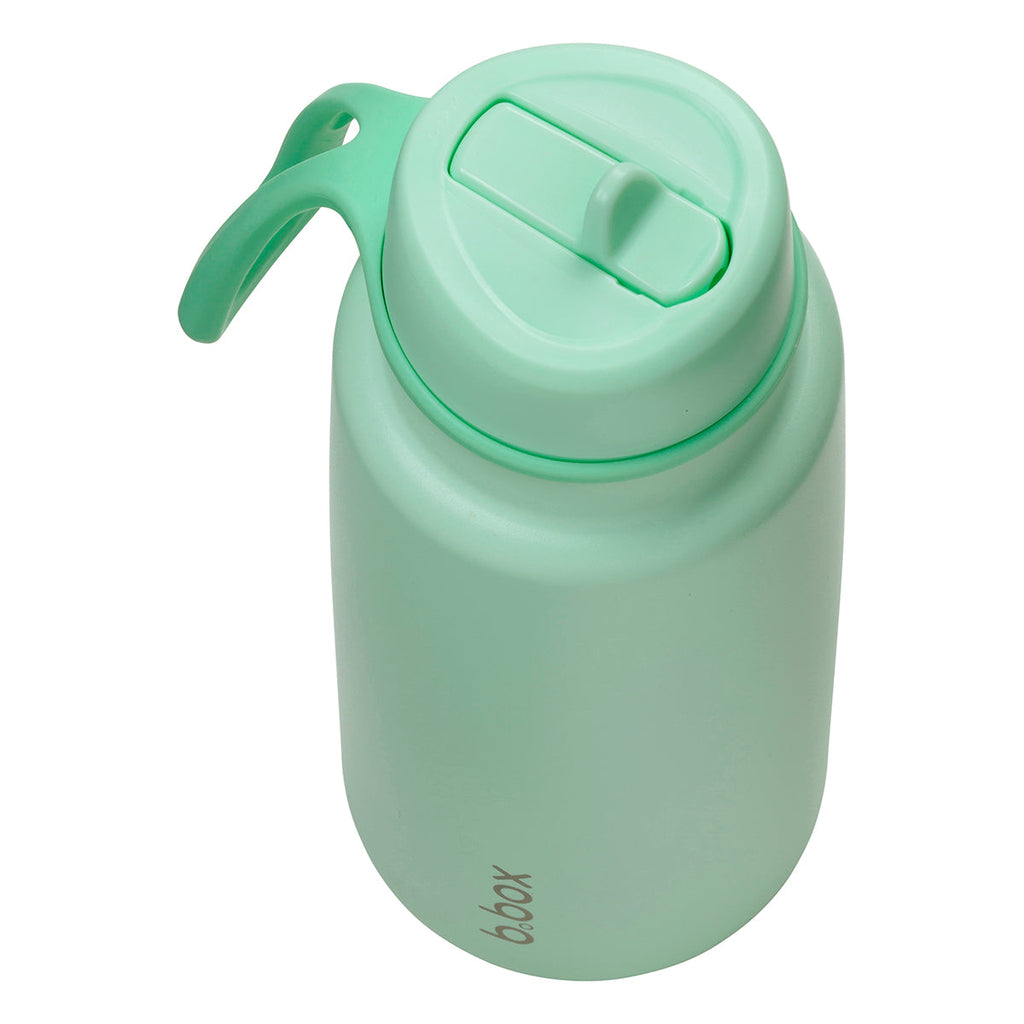 botella térmica con boquilla plegable y asa 1 litro – spearmint
