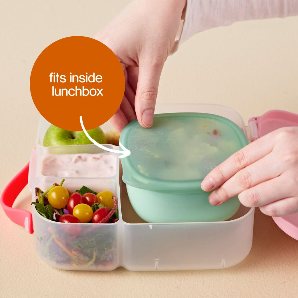 depósito con tapa para lunchbox – forest