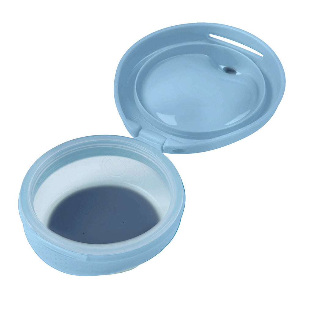 dispensador para purés reutilizable Fill + Feed – lullaby blue