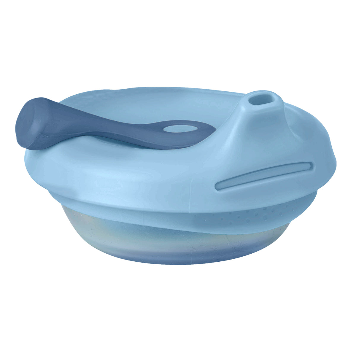 dispensador para purés reutilizable Fill + Feed – lullaby blue