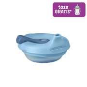 dispensador para purés reutilizable Fill + Feed – lullaby blue