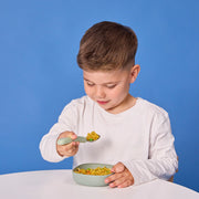 trío de cubiertos junior - sage