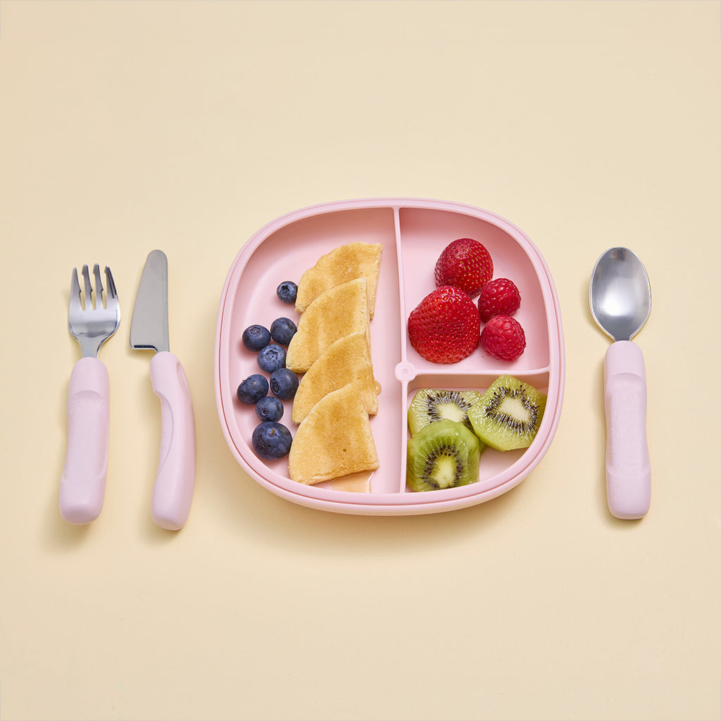 junior cutlery trio - blush