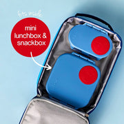 bolsa térmica flexible para el almuerzo - deep blue