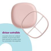 2 in 1 Suction Plate - blush