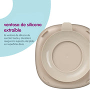 2 in 1 Suction Plate - latte