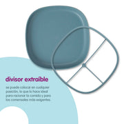 2 in 1 Suction Plate - ocean