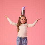 botella térmica con pajita 350ml - sugar plum