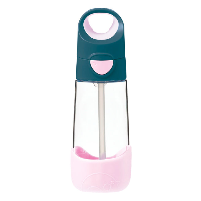 botella Tritan™ con pajita 450ml – indigo rose