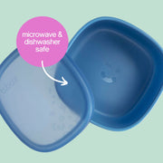depósito con tapa para lunchbox - ocean