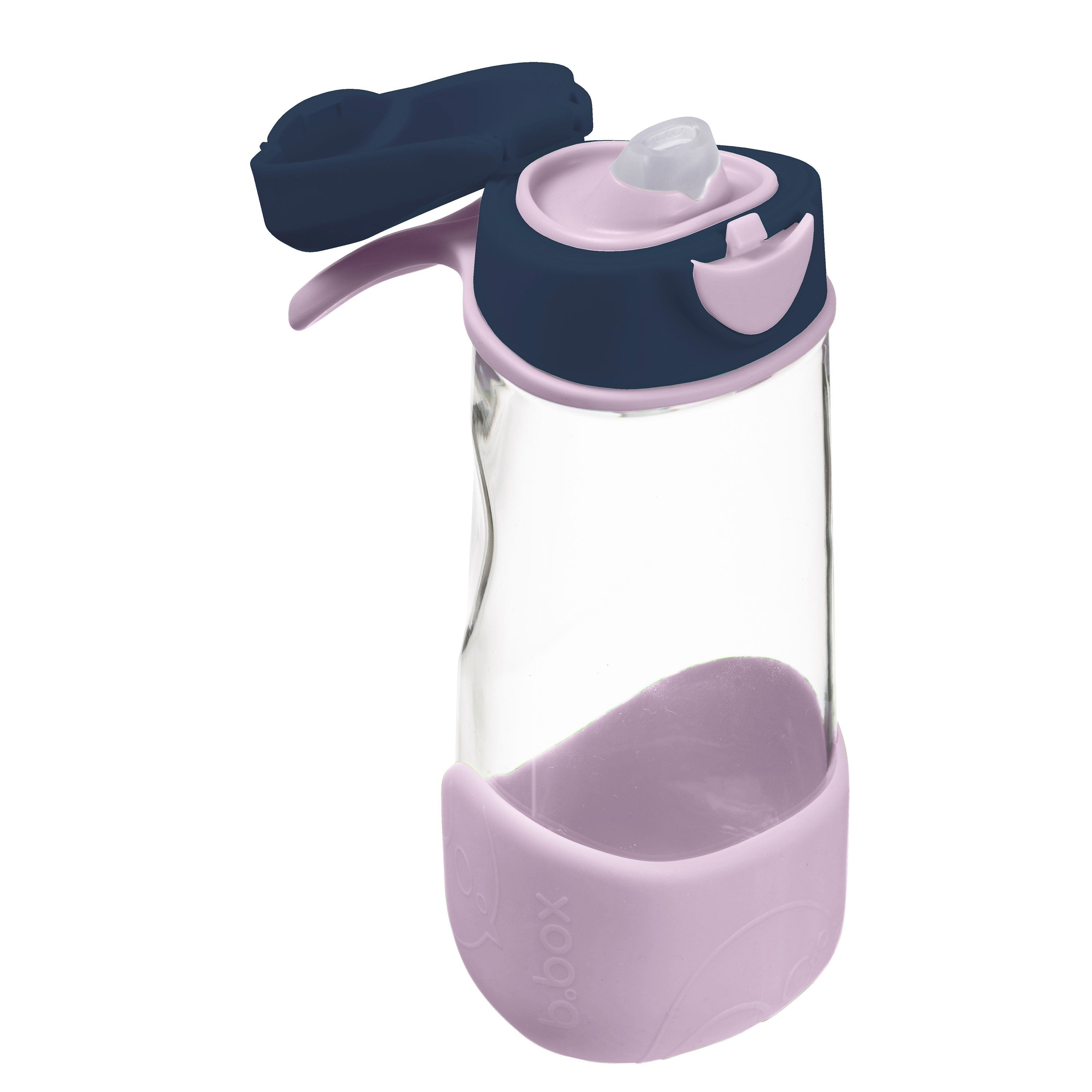botella Tritan™ con boquilla y asa 450ml – indigo rose