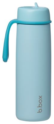 botella térmica con boquilla plegable y asa 690ml - lagoon