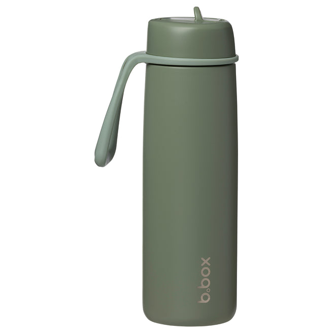 690mL Insulated Flip Top Bottle - olive