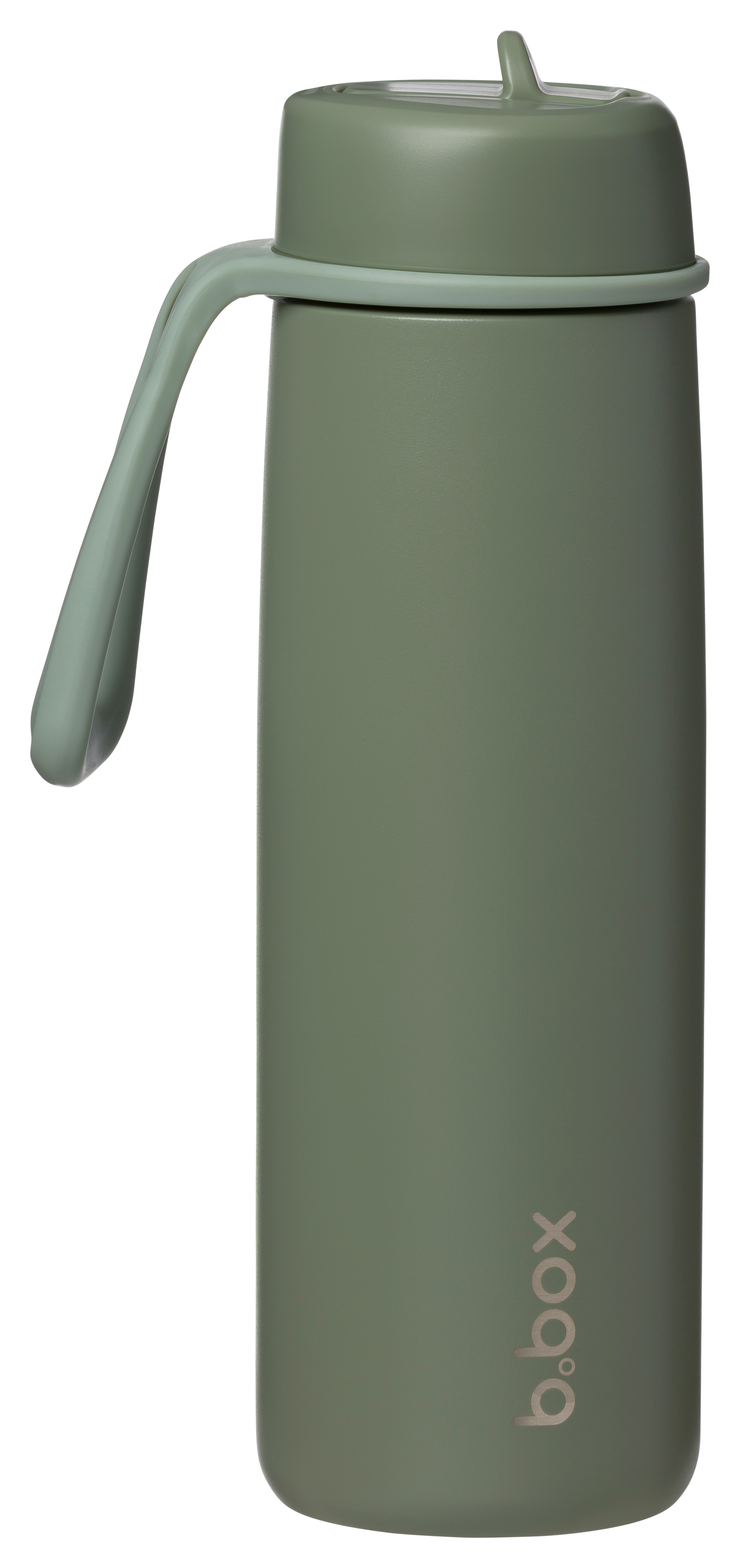 botella térmica con boquilla plegable y asa 690ml - olive