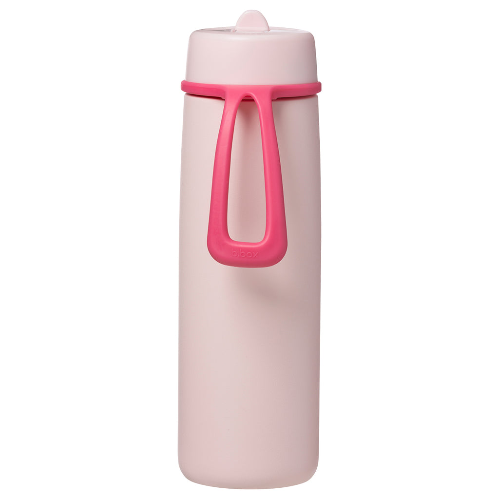 botella térmica con boquilla plegable y asa 690ml - pink paradise
